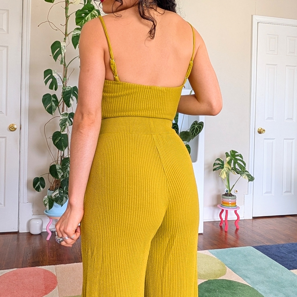 Whimsy + Row Mustard Ribbed Set - Picture 3 of 7